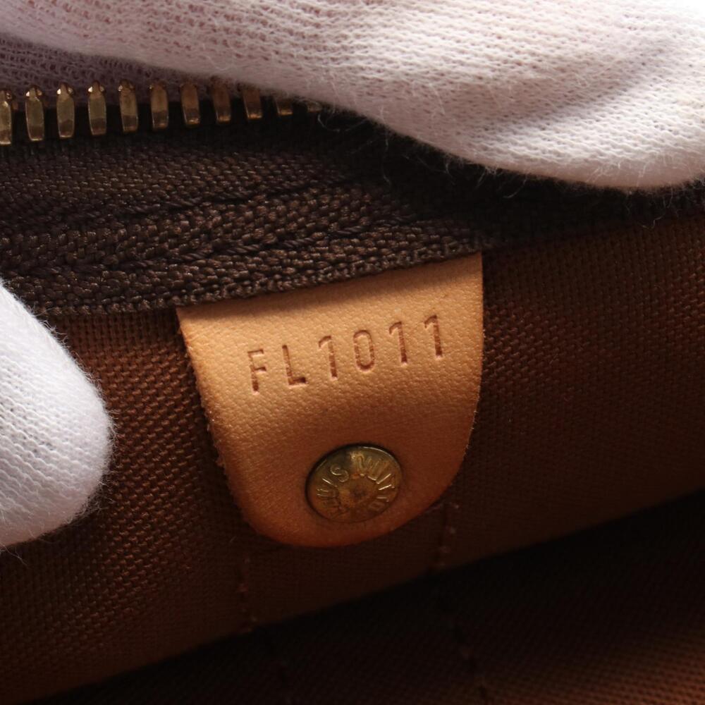 Louis Vuitton Bag Monogram leather Boston Keepall Brown canvas - Picture 5 of 5